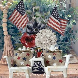 Patriotic Decor For your tier tray and displays.